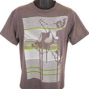 Vintage Metal Mulisha T Shirt Mens Size Medium Brown Supercross Motocross